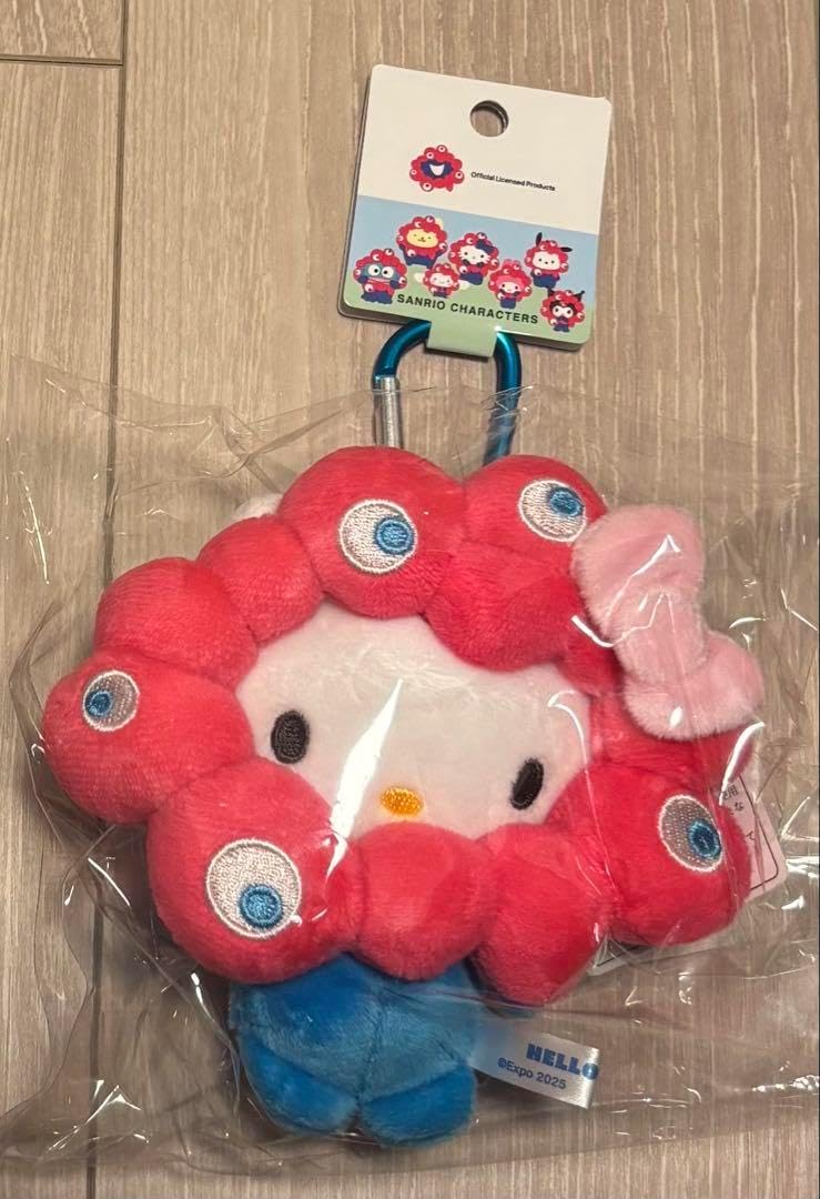 万博 限定 コラボ ミャクミャク なりきり ハローｷﾃｨ カラビナ